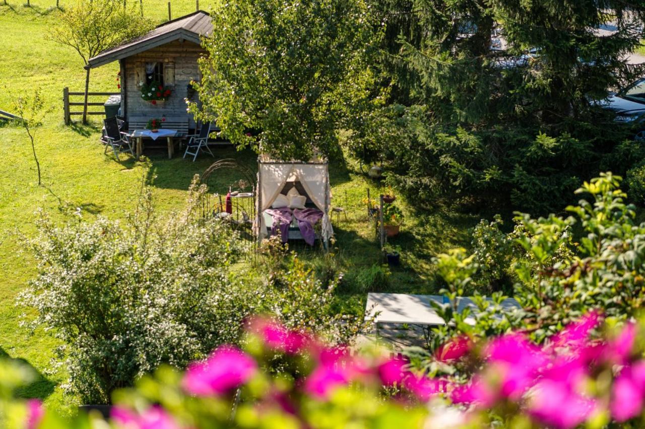 Bauernhofhotel "Die Unterbergerin" - Zimmer Mit Fruehstueck Und Ferienwohnungen In Gastein Mit Gratis Thermeneintritt Dorfgastein Eksteriør billede