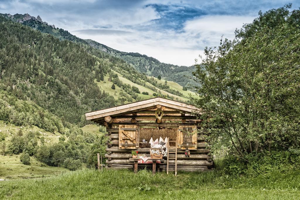 Bauernhofhotel "Die Unterbergerin" - Zimmer Mit Fruehstueck Und Ferienwohnungen In Gastein Mit Gratis Thermeneintritt Dorfgastein Eksteriør billede