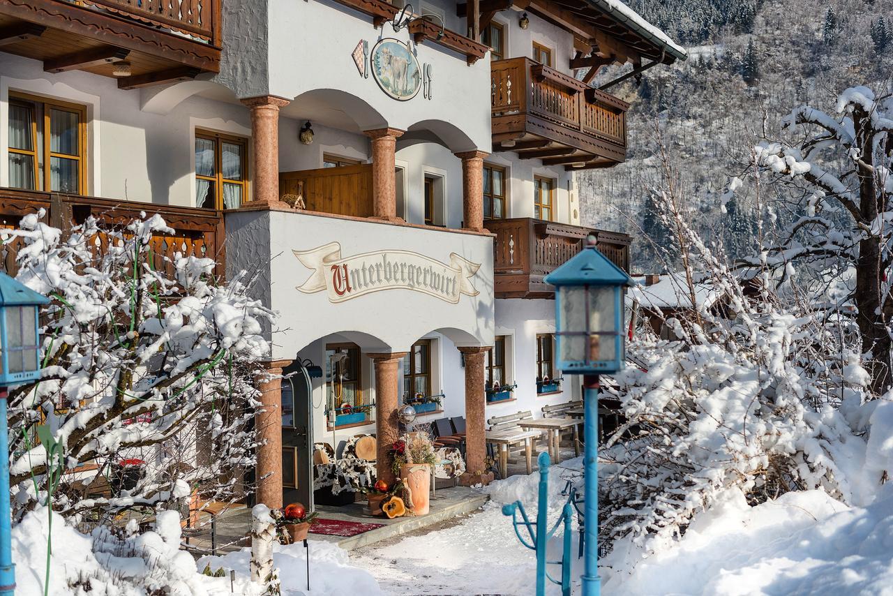 Bauernhofhotel "Die Unterbergerin" - Zimmer Mit Fruehstueck Und Ferienwohnungen In Gastein Mit Gratis Thermeneintritt Dorfgastein Eksteriør billede